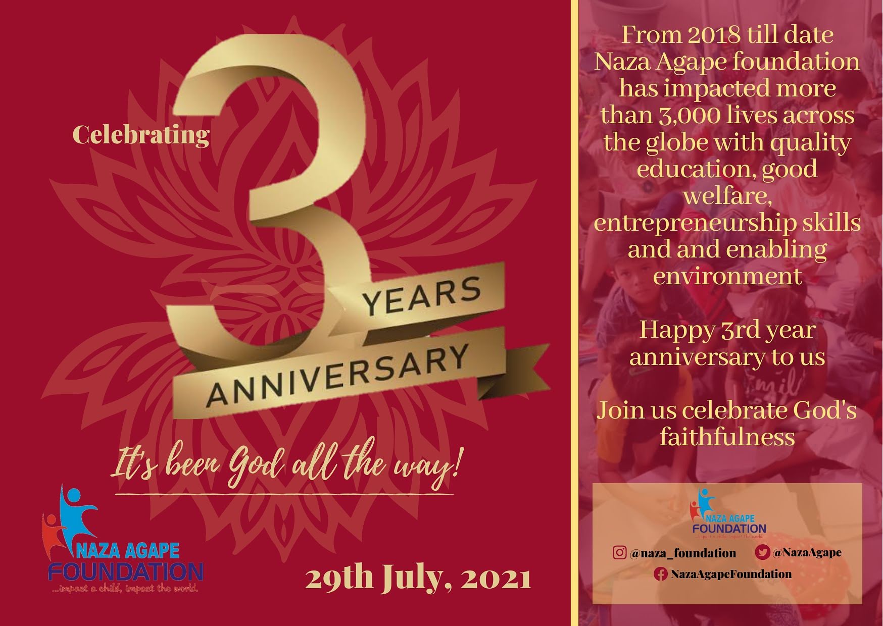 3 Years Anniversary Project